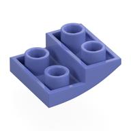 Bogenstein umgekehrt 2 × 2 × 2/3 Blauviolett