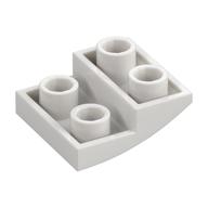 Brick Curved Inverted 2 × 2 × 2/3 White