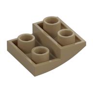 Bogenstein umgekehrt 2 × 2 × 2/3 Dunkelbeige