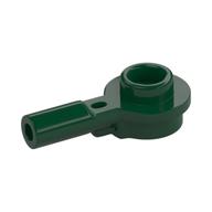 Plate Special Round 1 × 1 with Hollow Stud and Horizontal Bar 1L Dark Green