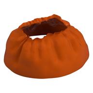 Duplo Skirt Satin, Knee Length Orange