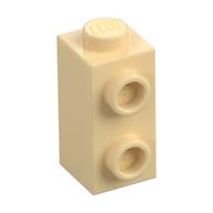 Brick Special 1 × 1 × 1 2/3 with Studs on 1 Side Tan