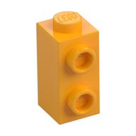 Stein speziell 1 × 1 × 1 2/3 mit Noppen auf 1 Seite Leuchtendes Hellorange