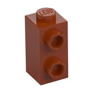 Brick Special 1 × 1 × 1 2/3 with Studs on 1 Side Dark Orange