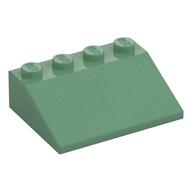 Brick Sloped 33° 3 × 4 Sand Green