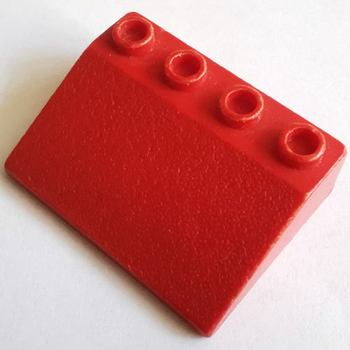 Minitalia Slope 33° 3 × 4 with Bottom X Supports Red