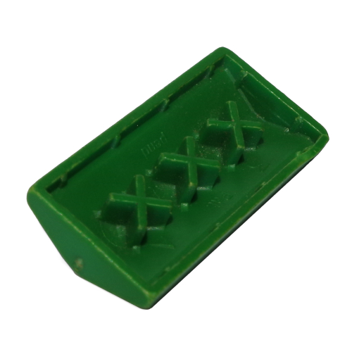 Minitalia Slope 33° 2 × 4 Double with Bottom X Supports Grün
