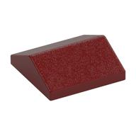 Brick Sloped 33° 2 × 2 Double Dark Red
