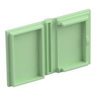 Book 2 × 3 [Plain] Light Green