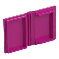 Book 2 × 3 [Plain] in Magenta