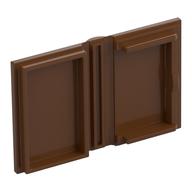 Book 2 × 3 [Plain] Reddish Brown