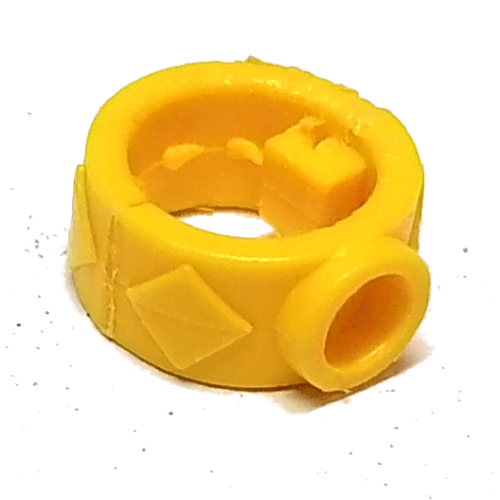 Scala, Hair Clip, Round Type Yellow