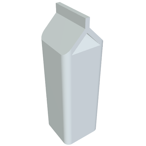 Belville / Scala, Food, Milk Carton Light Violet