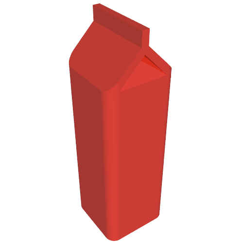 Belville / Scala, Food, Milk Carton Red