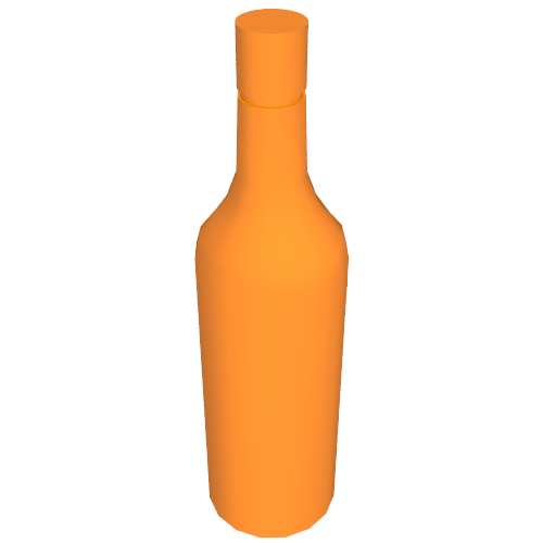 Belville / Scala, Food, Bottle Wine Orange