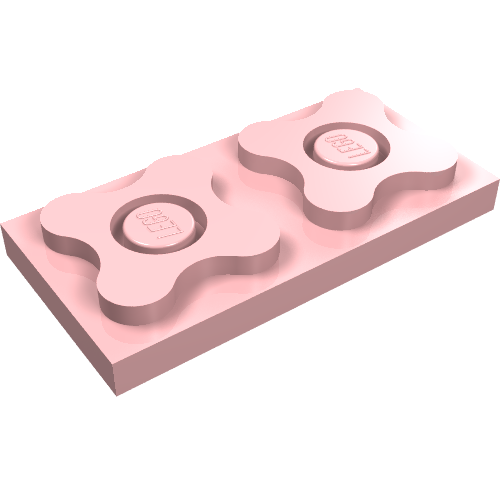 Scala, Platte 2 × 4 Light Salmon
