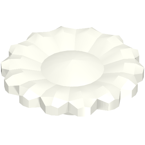 Belville / Scala, Plant Flower with 14 Petals Type 1 White