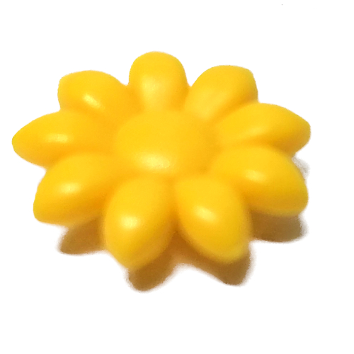 Belville / Scala, Plant Flower with 9 Petals Type 2 Yellow