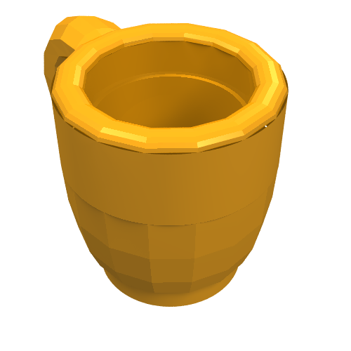 Belville / Scala, Equipment Cup Medium Orange