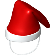 Duplo Santa Hat Red