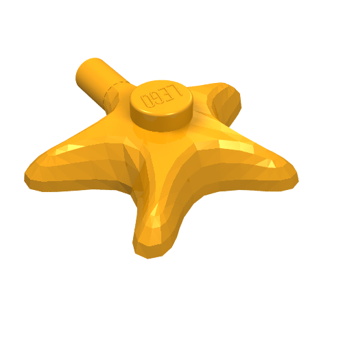 Animal, Starfish Medium Orange