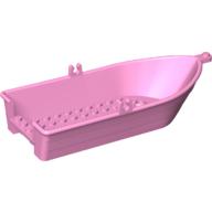 Boat / Rowing Boat 18 × 8 × 2 1/3 with Oarlocks Leuchtrosa