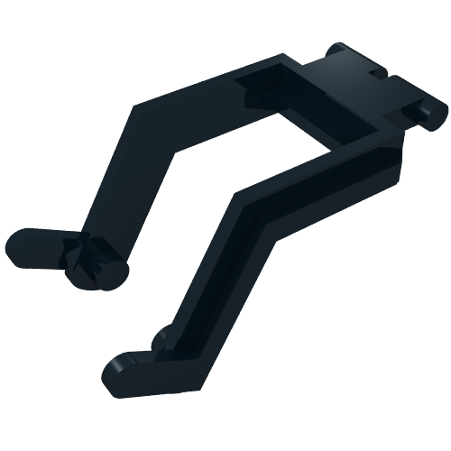 Construction Vehicle Bucket Arm, Small - 2 × 6 × 2