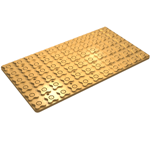 Scala, Baseplate 12 × 22 Light Orange