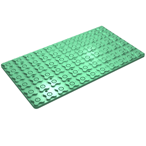Scala, Baseplate 12 × 22 Medium Green