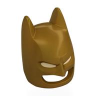 Mask, Batman Cowl with Tan Eyes pattern Pearl Gold
