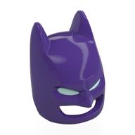 Mask, Batman Cowl with Light Aqua Eyes pattern Dunkellila