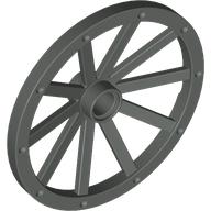 Wheel Wagon Huge (43mm D.) Dark Gray