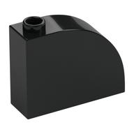 Bogenstein 1 × 3 × 2 Schwarz