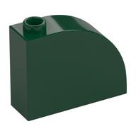 Bogenstein 1 × 3 × 2 Dunkelgrün