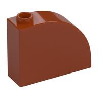 Bogenstein 1 × 3 × 2 Dunkelorange