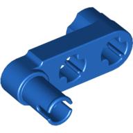 Technic Beam 3 × 0.5 Liftarm with Boss and Pin / Crank Blau