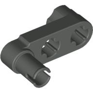 Technic Beam 3 × 0.5 Liftarm with Boss and Pin / Crank Dark Gray