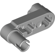 Technic Beam 3 × 0.5 Liftarm with Boss and Pin Semi-Reduced Light Bluish Gray