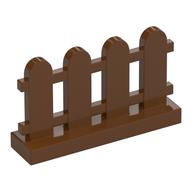 Picket Fence 1 × 4 × 2 Reddish Brown