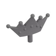 Headwear Accessory Crown / Tiara Flat Silver