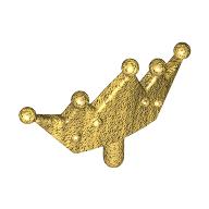 Headwear Accessory Crown / Tiara Pearl Gold