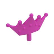 Headwear Accessory Crown / Tiara Dunkelrosa