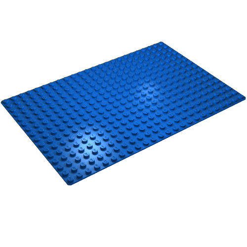 Baseplate 16 × 24 Blue