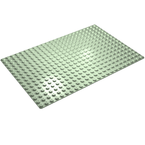 Baseplate 16 × 24 Light Green