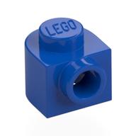 Plate Special 1 × 1 × 2/3 Half Round with Side Stud Blue