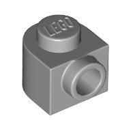 Plate Special 1 × 1 × 2/3 Half Round with Side Stud Light Bluish Gray