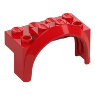 Wheel Arch, Mudguard 4 × 2 × 2 1/2 Red