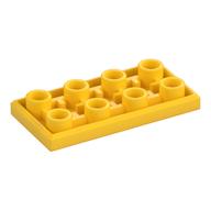Tile Special 2 × 4 Inverted Yellow