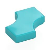 Tile Special 2 × 2 with 2 Quarter Round Cutouts Mittelazur