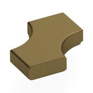 Tile Special 2 × 2 with 2 Quarter Round Cutouts Metallic-Gold